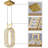 Golden Oval Chandelier