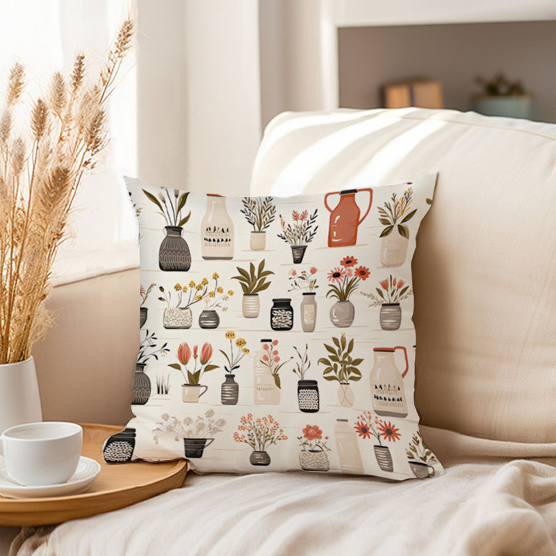 Rustic Farmhouse Pattern II, 20"H x 20"W
