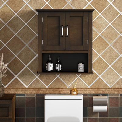 Wall Mounted Bathroom Cabinet with Doors