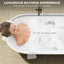 Baignoire autoportante 69 po 69 po
