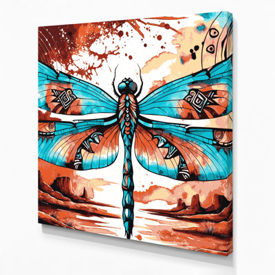 Art mural sur toile 24 "Southwestern Animals"