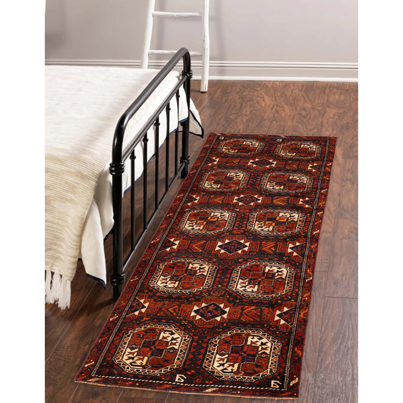Tapis cuivre Melis Vintage 4 pi 2 po x 13 pi 4 po