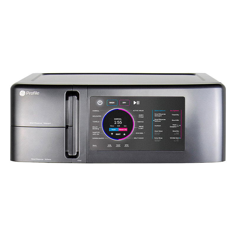 GE Profile 4.8 Cubic Feet Capacity UltraFast Smart All-in-One Combo Energy Start Washer/Electric Dryer