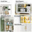 Vitrine moderne avec éclairage intelligent-116233887