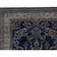 Hand-Knotted High-Quality Navy and Gold Area Rug
