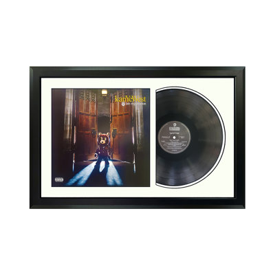 Kanye West "Late Registration" Framed Record with White Mat