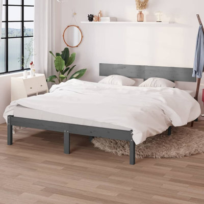 Garric Solid Wood Bed