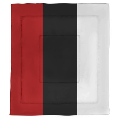 Modern & Contemporary Percale Striped Comforter