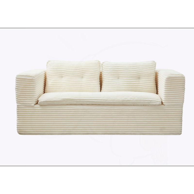 Canapé-lit modulaire Boneless, Beige