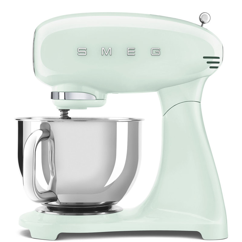 Batteur sur socle Smeg, Vert pastel