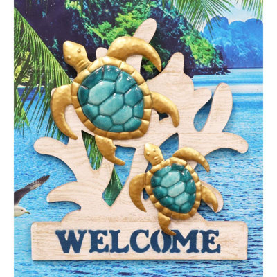 Handmade Coastal People Wall Decor