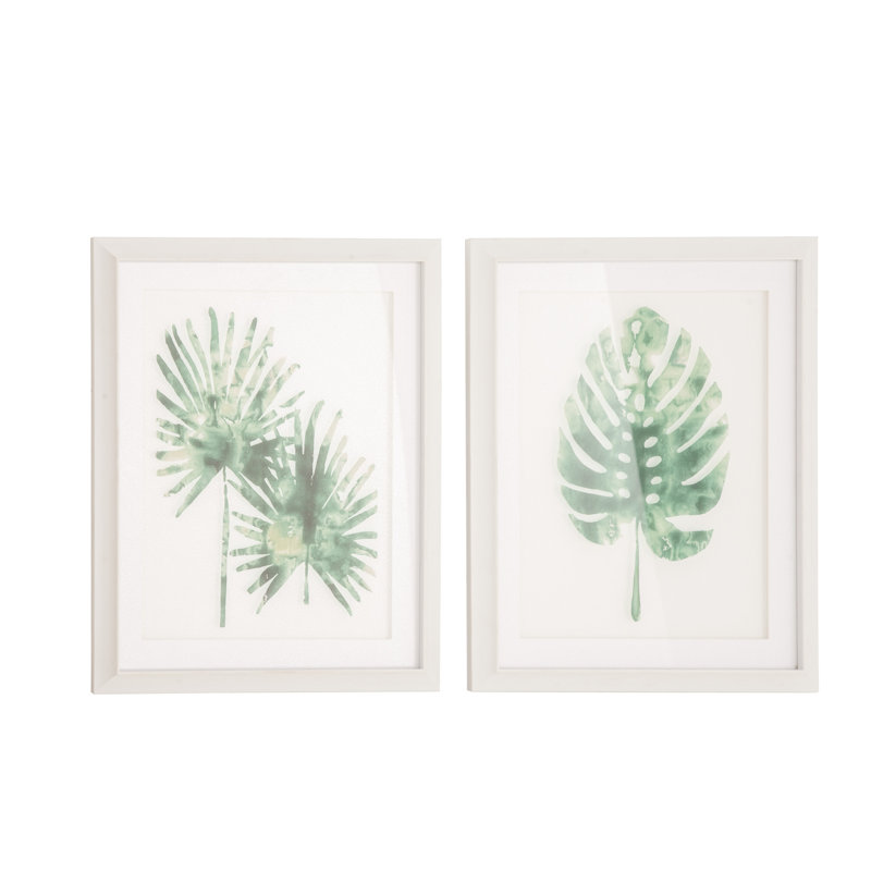 Ensemble de décoration murale campagne plante 2 pièces