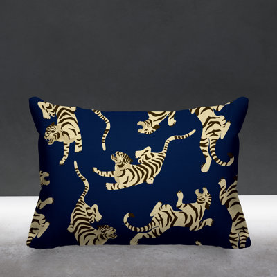 Tigger Boho Tiger Indoor/Outdoor Throw Pillow