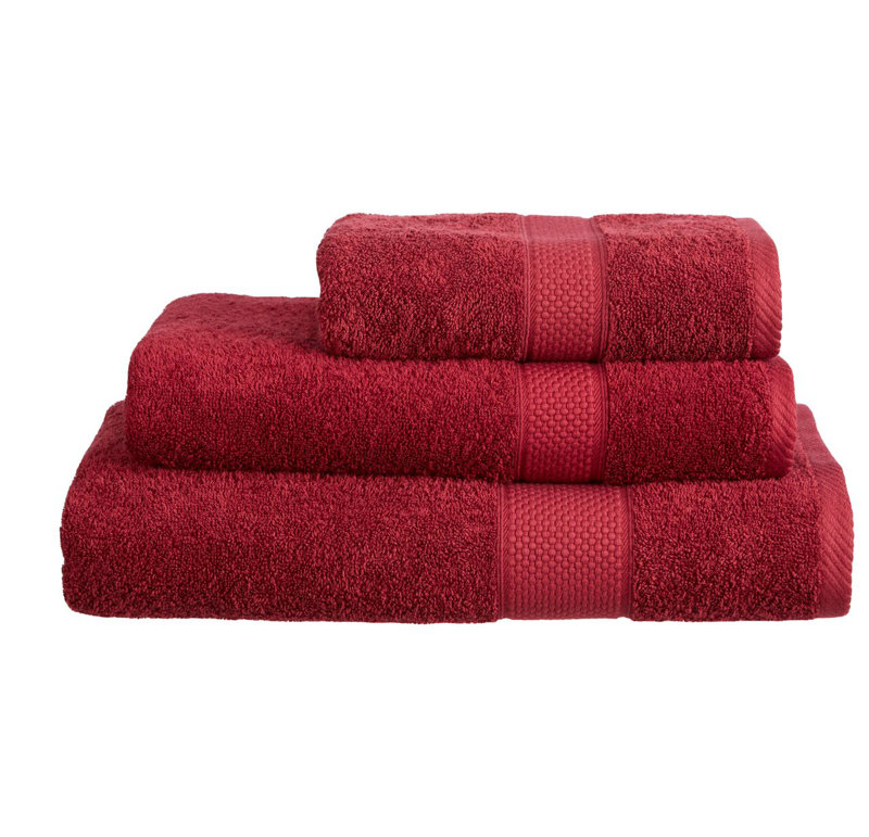Arelious Turkish Cotton Midweight Mulit-Size Set, Burgundy