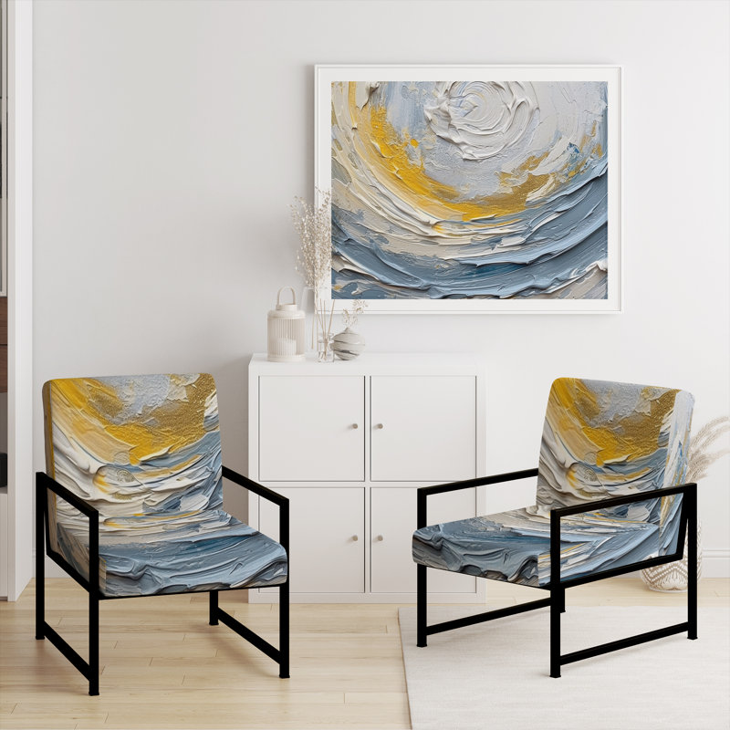 Fauteuil d'appoint Darleene, Noir, noir, noir, noir