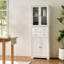 Armoire de cuisine robuste en MDF imperméable avec tablettes réglables et tiroirs spacieux pour une utilisation polyvalente