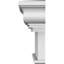 Traverse Endurathane Craftsman, largeur du bas 170 po x largeur du haut 178 1/2 po x H 12 po x P 1 1/4 po, apprêtée en usine-107961721