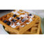 Geepas 1000W Deep Fill Waffle Maker | 2 Slice Non-Stick Electric Belgian Waffle iron Machine | Auto Temperature Control, Overheat Safety | Square Belgian American Sweet Savoury Waffle Iron | Black