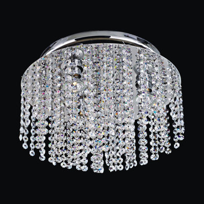 Hendley Crystal Flush Mount