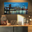 Paysage urbain «Brooklyn Bridge and Skyscrapers» - impression-35059305-35059303