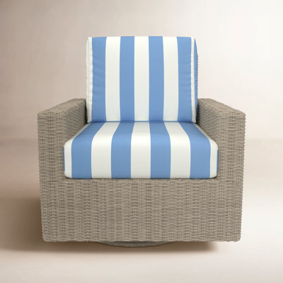 Hayes Sunbrella® Swivel Patio Lounge Chair