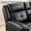 Fauteuil inclinable (noir)-1206588803