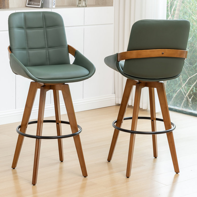 Tabourets de bar, Tabouret de comptoir (siège d'une hauteur de 26,3, Vert