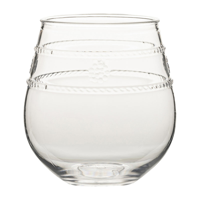 Isabella 14 oz. Acrylic Stemless Wine Glass