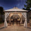 Pavillon de jardin en acier-132901879-132901878