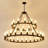 48 Inch Black Extra Large Wagon Wheel Chandelier