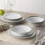 Assiettes plates Noritake Crestwood, 10 1/2 po-74442456