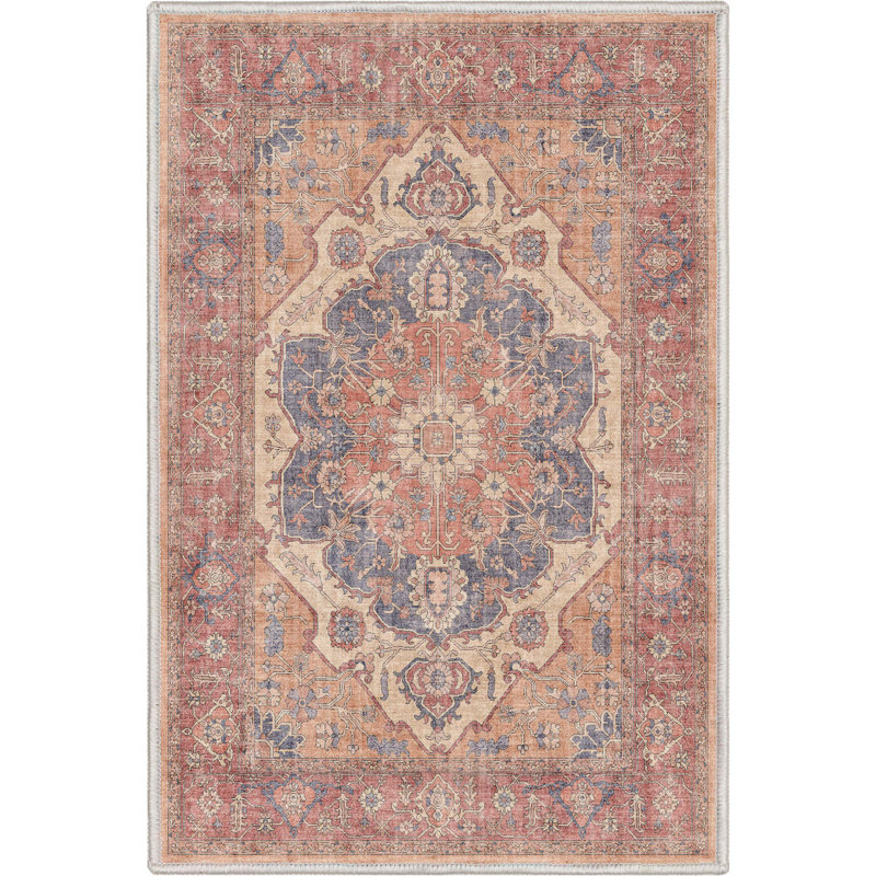 Tapis rouge Kehr Antigua, Rectangle 2 pi 3 po x 3 pi 11 po