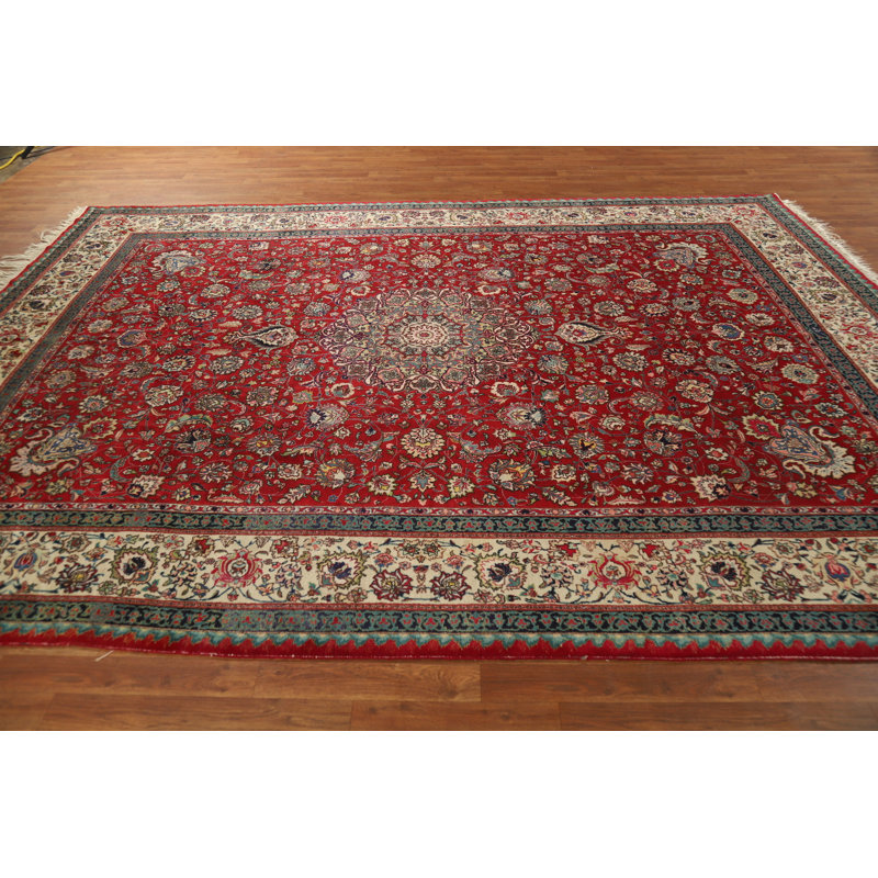 Tapis traditionnel à teinture végétale 8 x 11