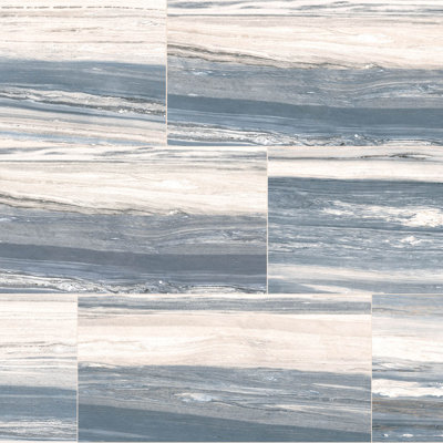 Luxaura Venataro 24x48 Polished Natural Stone/Marble Look Large Format Porcelain Floor and Wall Tile