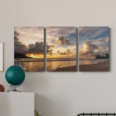 Sunset In Hanalei Bay " Sunset In Hanalei Bay " 3 - Pieces