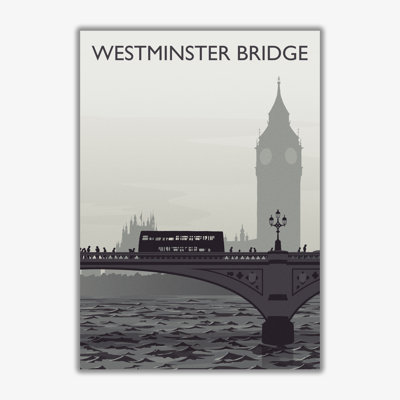 Westminster Bridge Portrait - Print