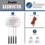 Ensemble de badminton