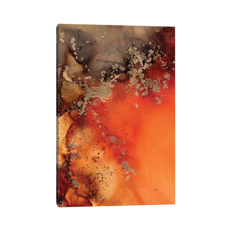 Lava - Wrapped Canvas Painting - Wrapped Canvas Painting, 66.04cm H x 45.72cm W x 1.91cm D