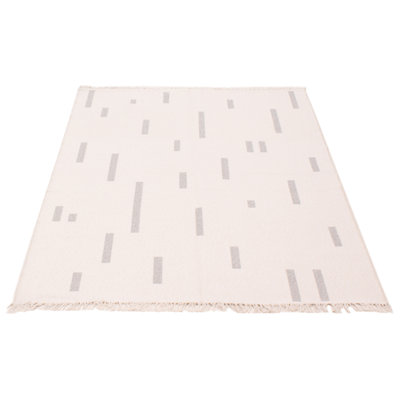 Kazumasa Cotton Abstract Indoor Rug