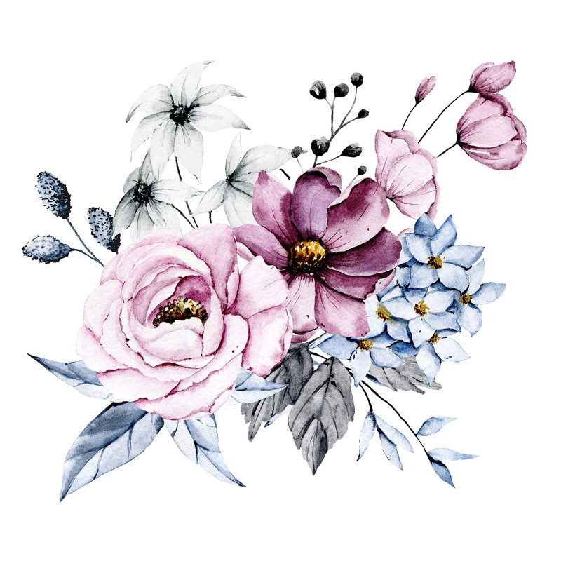 Peel & Stick Floral Wall Mural