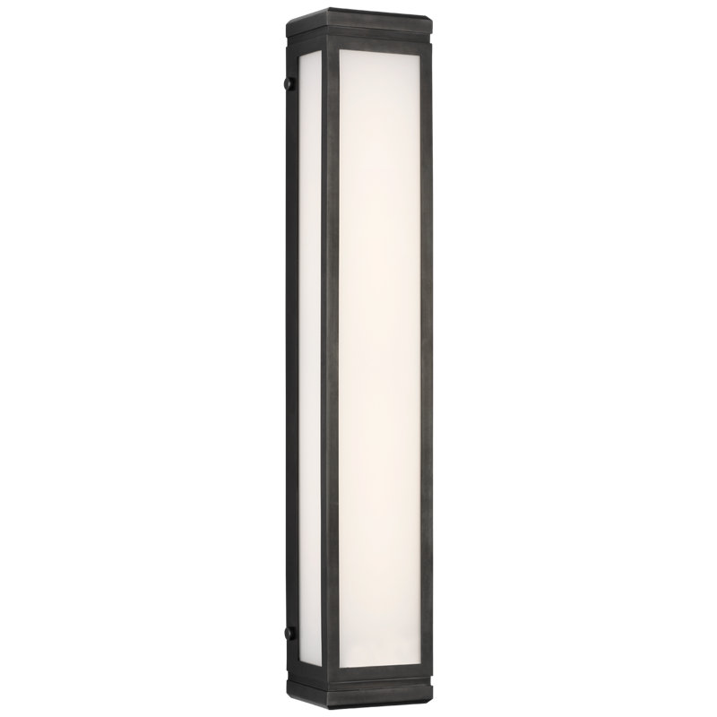 Hayles 1 - Light LED Bath Bar, Bronze