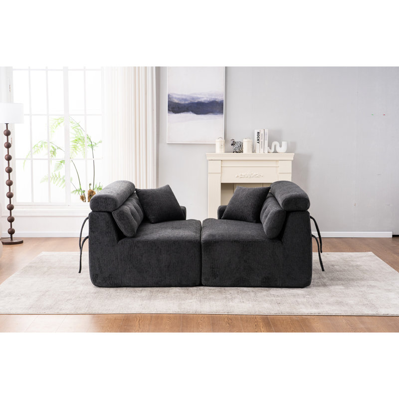 Compression avec tissu doux pour une expérience douillette, Gris foncé
