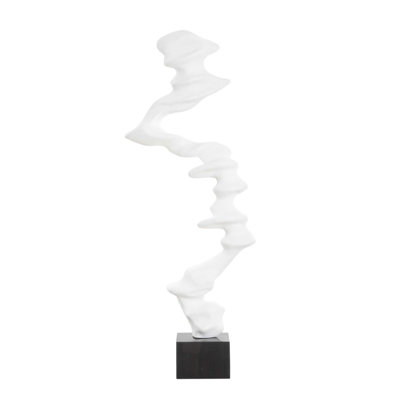  Flux Indoor-Outdoor White Sculpture