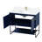 Rozell 40'' Single Bathroom Vanity with Engineered Marble Top-1983826354