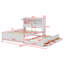 Lit plateforme avec lit gigogne, tiroirs et prises USB-1761028241