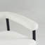 Ensemble de 2 tabourets de bar modernes en tissu avec structure en métal, accoudoirs confortables pour la cuisine et la salle à manger-798404317