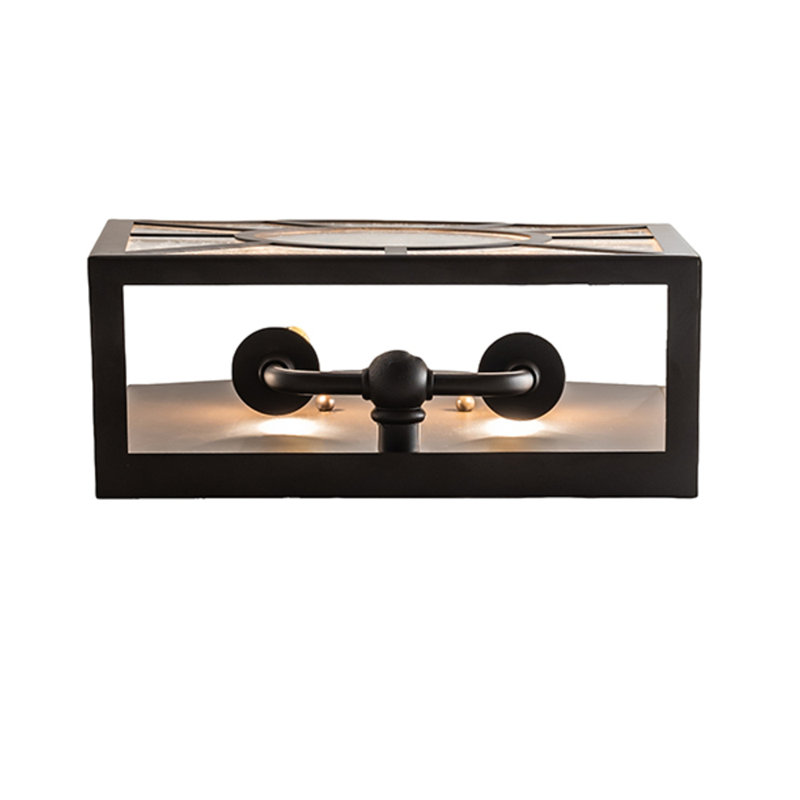 Austin 2 - Light Flush Mounted Sconce, Oil Rubbed Bronze