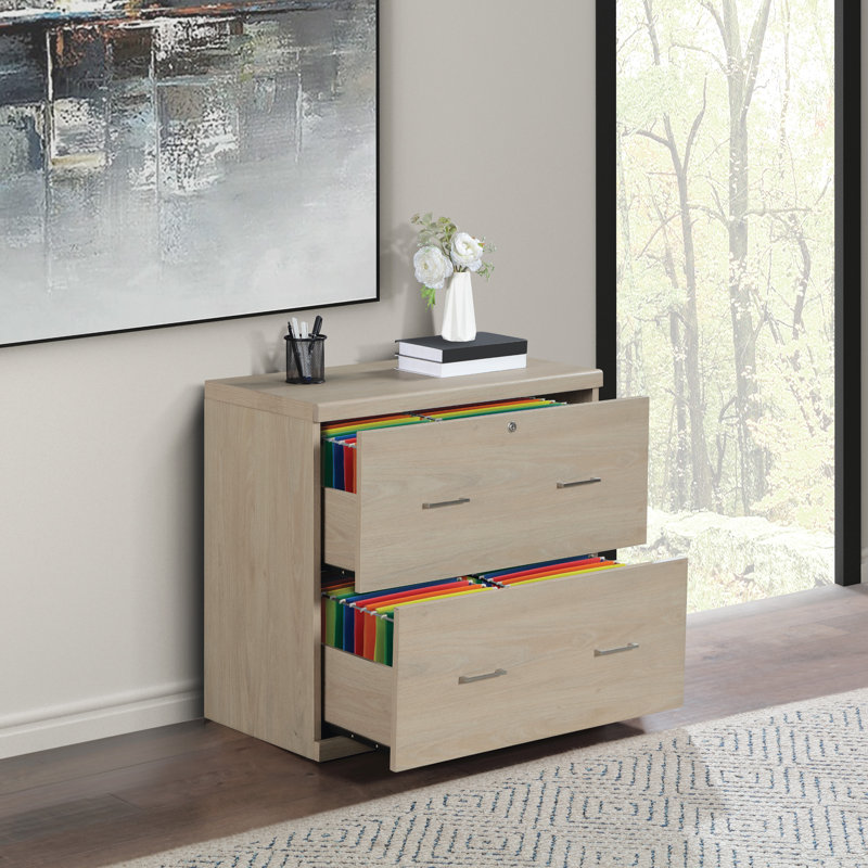30'' Wide 2 -Drawer File Cabinet, Norwegian Alder