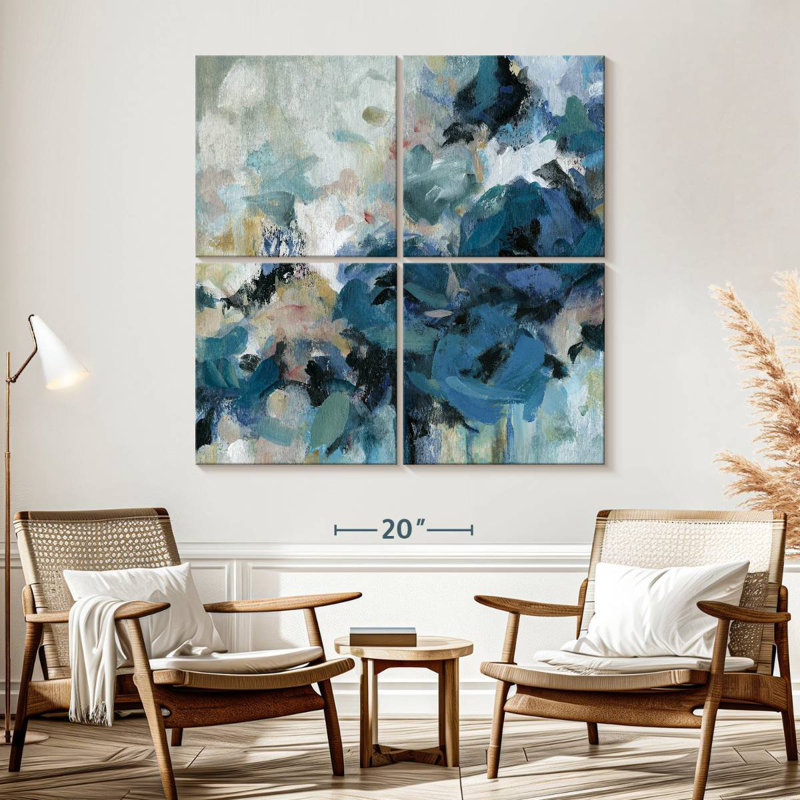 Avery Midnight Splash, 57" H x 57" W