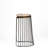Scholl Counter Stool with Metal Frame-491235206